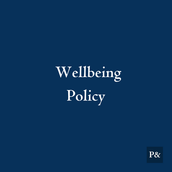 Wellbeing Policy For Real Estate