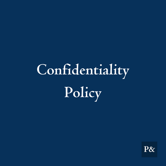 Confidentiality Policy For Retail & FMCG