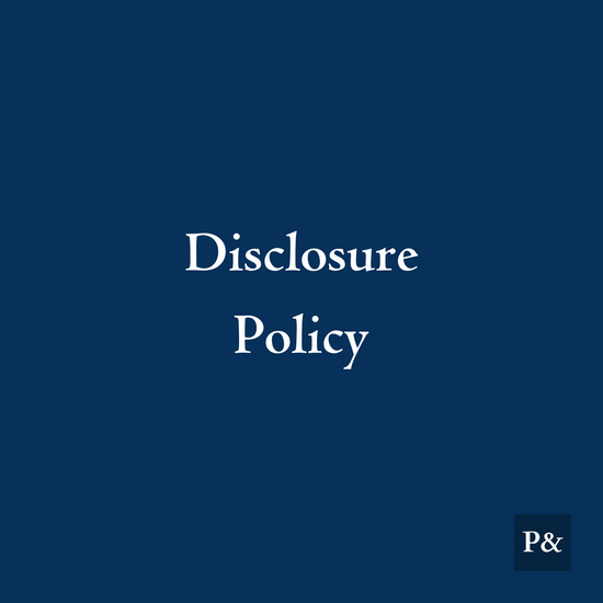 Disclosure Policy